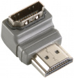 BVP133 HDMI angle adapter 90deg with Ethernet HDMI connector, angled