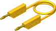 MLN 200/2,5 Au yellow Test lead diam. 4 mm Yellow 200 cm 2.5 mm2 CAT I