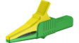 66.9755-20 Safety Crocodile Clip Green / Yellow 32A 1kV