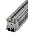 1923021 UK 5-TWIN terminal block, 0.2...4 mm2 500 vac 32 a grey