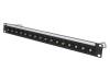 CP30170 Соединитель; patch panel; гнездо BNC, с обеих сторон; RACK; 75Ом