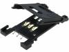 C707 10M006 049 2, Разъем: для карт памяти; SIM; с наклонным держателем; SMT; PIN:6, Amphenol