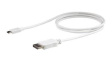 CDP2DPMM1MW Video Cable, USB-C Plug - DisplayPort Plug, 3840 x 2160, 1m