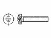 M3X5/D7985B Винт; M3x5; Головка: цилиндрическая; Шлиц: Phillips; черненые; PH1