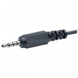 MC-4350 Jack plug with cable black 4P