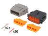 S-DTM 06-12 SAB-0201 Разъем: automotive; DTM; на провод; обжим; Полярность: A,B