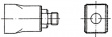 D06 Hot Air Nozzle, 13 mm x 10 mm