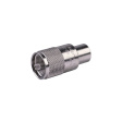 083-822 Вилка; UHF (PL-259); "папа"; прямой; пайка; на провод; тефлон
