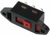 T22205BAAE Переключатель: движковый; 2; DPDT; 10A/250ВDC; Корпус:23x14x12мм