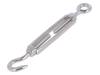 SCI-C-M5-A4, Turnbuckle; acid resistant steel A4; for rope; hook/eye; O: 8mm, KRAFTBERG