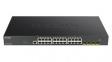 DGS-1250-28XMP PoE Switch, Managed, 10Gbps, 370W, RJ45 Ports 24, PoE Ports 24