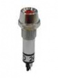 RND 210-00687 LED Indicator, Red, 8mm, 24VDC, Plug-In Terminal