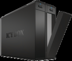 IB-3662U3, Hard disk enclosure 2x SATA 3.5" 1x USB 3.0 aluminium, ICY BOX