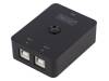 DA-70135-2, Переключатель USB на 2 ПК; USB 2.0, DIGITUS