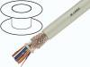 34352 Кабель; 8x2x0,5мм2; экранированный; FRNC; серый; 225В; JE-LiHCH