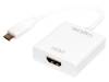 UA0236A, Адаптер; HDCP 1.3,HDMI 1.4,USB 3.1; гнездо HDMI, вилка USB C, LOGILINK
