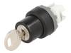 1SFA611281R1001 Переключатель: поворотный с ключом; 2; 22мм; черный; IP66; O22,5мм
