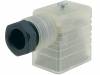 GMNL 209 NJ LED 24 YE (933 572-100) Разъем: соленоидный; вилка; формат В; 10мм; "мама"; PIN:3; с LED