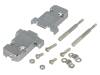 2360-0105-11, Корпус: для разъемов D-Sub; D-Sub 9pin, D-Sub HD 15pin; прямой, Encitech Connectors