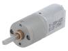 250:1 METAL GEARMOTOR 20DX46L MM 12V CB Двигатель: DC; с редуктором; 12ВDC; 1,6А; Ось: D профиль; Iраб: 90мА