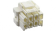 1-1971776-4 Male Housing 6 mm Pole no. 2x4 Multi row / free hanging/cable mount Power Triple