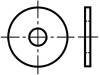 3370316, Шайба; круглая; M4; D=14мм; h=0,8мм; сталь; Покрытие: цинк, BOSSARD
