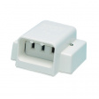 3440 Coupling Wall mounting white NO