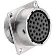 RT0018-32SNH Square flange receptacle 32P
