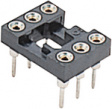 100-083-10-1001-00 DIL socket 8 Tin-plated brass