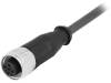 21348500491075 Вилка; M12; PIN:4; "мама"; код A-DeviceNet / CANopen; 7,5м; прямой