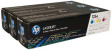 CF341A CMY Tri-Pack toner Cyan / Magenta / Yellow