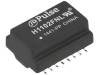 H1102FNL, Трансформатор: Ethernet; SMD; 0?70°C; Редуктор: RX 1: 1,TX 1: 1, Pulse