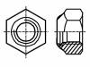 M6/D985-A4 Гайка; шестигранная; M6; кислотостойкая сталь А4; Шаг:1,0; 10мм
