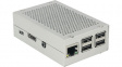 RPI CASE ALU SI EM-59209 Aluminium housing, silver Raspberry Pi B+, Pi 2B