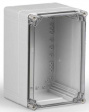 OPCP203018T Cubo O 200 x 300 x 187 мм, глухая стенка, прозрачная крышка, PC, IP 66/67, вкл.