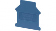 3006108 D-UK 16 BU End plate, Blue