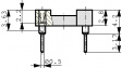 117-83-428-41-005 IC socket RM 1.778mm, open, DIL 28