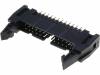 AWP-26P Гнездо; IDC; "папа"; PIN:26; прямой; с экстрактором; THT; позолота