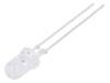 OS5OKA5111Y LED; 5мм; оранжевый; 6-8лм; 15°; Поверхность: выпуклая; Шаг:2,54мм