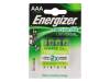AAA-HR03, Аккум: Ni-MH; AAA, R3; 1,2В; 500мАч; Кол-во бат:4, Energizer