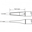 PTTC-702 Soldering Tip Blade, pair 1.3 mm 390 °C