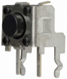 B3F-3120 Микропереключатель; 1; SPST-NO; 0,05A/24ВDC; THT; 0,98Н; 6x6мм