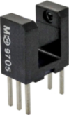 OPB625, Fork coupler 4.83 mm 50 mA 1.6 V 3 mA -40...+100 °C, Optek