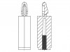 8G501V41294 Дистанц PCB; полиамид 66; Дл: 30мм; Диам.монтажн.отв.в плате: 4мм