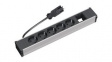 912.008 Desk Outlet with Custom Module CONI 6x DE Type F (CEE 7/3) Socket - GST18i3 Plug 100mm
