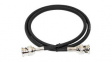 BU-P5697-120 Test Lead, Black, Gold-Plated Brass, 3m
