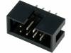 T821108A1S100CEU Гнездо; IDC; "папа"; PIN:8; прямой; THT; позолота; 2,54мм