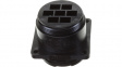206137-1 Receptacle CPC3 Poles=7, Accepts Male Contacts/Square Flange