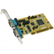 EX-42062IS PCI Card2x RS422/485 DB9M