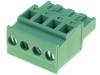 2EDGKA-5.08-04P-14-00A(H) Разъемный клеммник; вилка; "мама"; 5,08мм; угловой; 10А; 320В